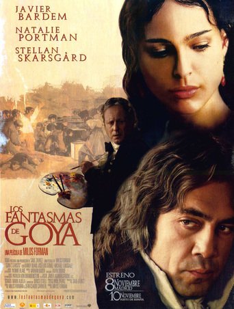 Poster for the movie "Los fantasmas de Goya"