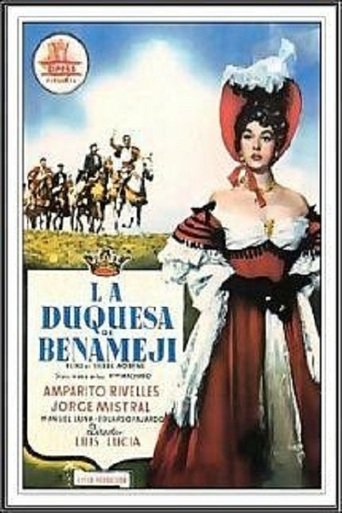 Poster for the movie "La Duquesa de Benamejí"
