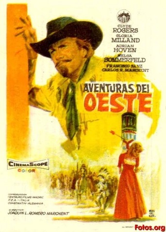 Poster for the movie "Aventuras del Oeste"