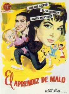 Poster for the movie "El aprendiz de malo"