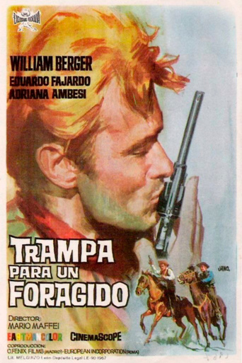 Poster for the movie "Trampa para un forajido"