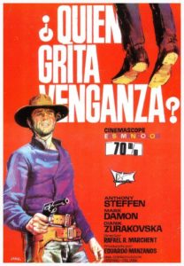 Poster for the movie "¿Quién grita venganza?"