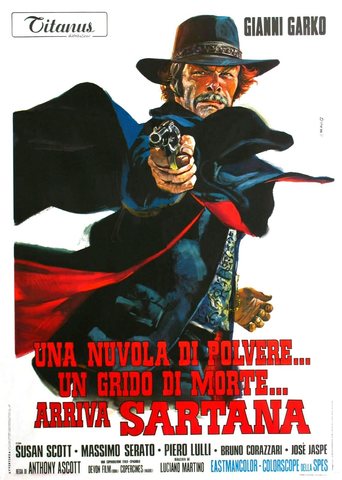 Poster for the movie "Llega Sartana"