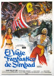 Poster for the movie "El viaje fantastico de Simbad"