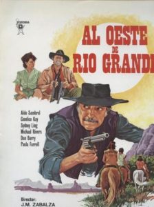 Poster for the movie "Al oeste de Rio Grande"