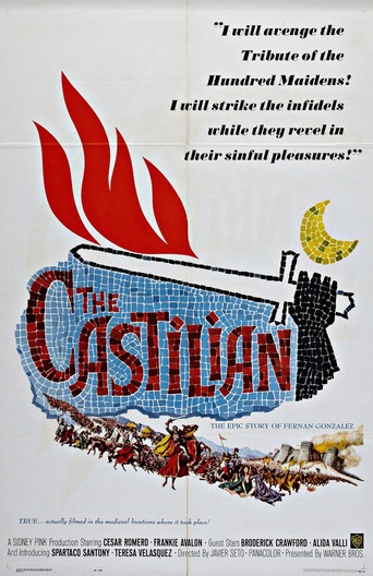 Poster for the movie "El valle de las espadas"