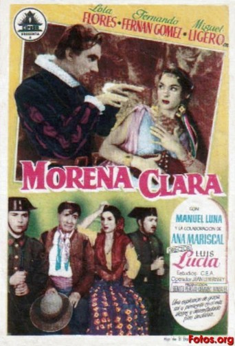 Poster for the movie "Morena Clara"