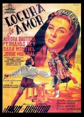 Poster for the movie "Locura de amor"