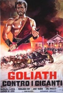 Poster for the movie "Goliath contra los gigantes"