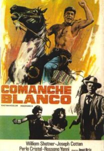 Poster for the movie "Comanche blanco"