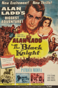 Poster for the movie "El caballero negro"